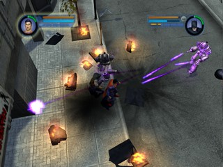 Gameplay screenshot for Justice League Heroes