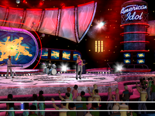 Gameplay screenshot for Karaoke Revolution Presents: American Idol