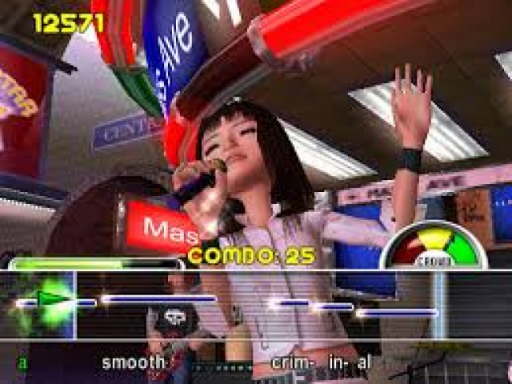 Gameplay screenshot for Karaoke Revolution
