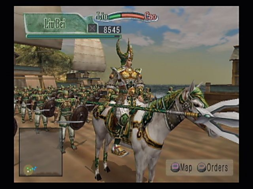 Gameplay screenshot for Kessen II