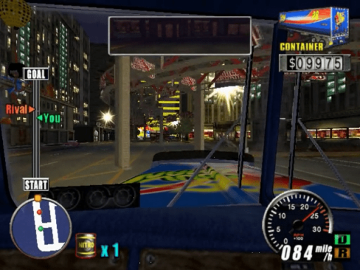 Gameplay screenshot for King of Route 66