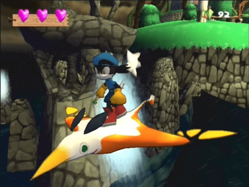 Gameplay screenshot for Klonoa 2: Lunatea's Veil