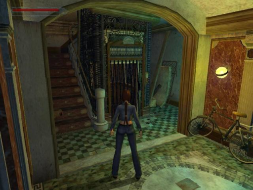 Gameplay screenshot for Lara Croft Tomb Raider: The Angel of Darkness
