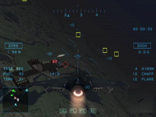 Gameplay screenshot for Lethal Skies: Elite Pilot - Team SW