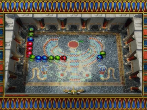 Gameplay screenshot for Luxor: Pharaoh's Challenge