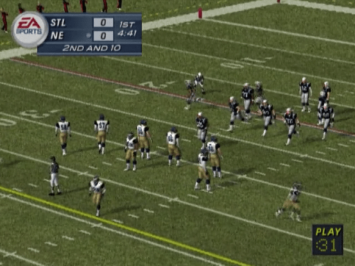 Gameplay screenshot for Madden NFL 2003