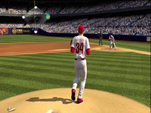 Gameplay screenshot for Major League Baseball 2K10