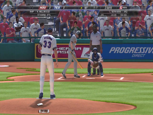 Gameplay screenshot for Major League Baseball 2K7