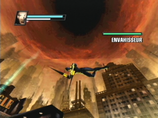 Gameplay screenshot for Marvel Nemesis: Rise of the Imperfects