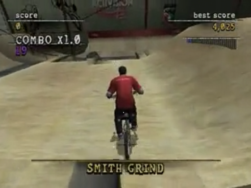 Gameplay screenshot for Mat Hoffman's Pro BMX 2