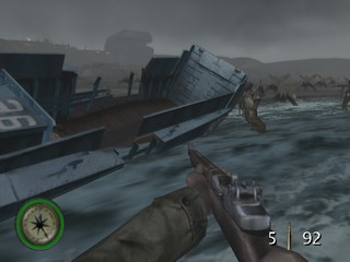 Gameplay screenshot for Medal of Honor: Frontline