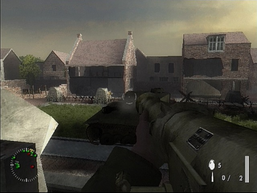 Gameplay screenshot for Medal of Honor: Vanguard