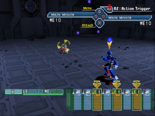 Gameplay screenshot for Mega Man X: Command Mission