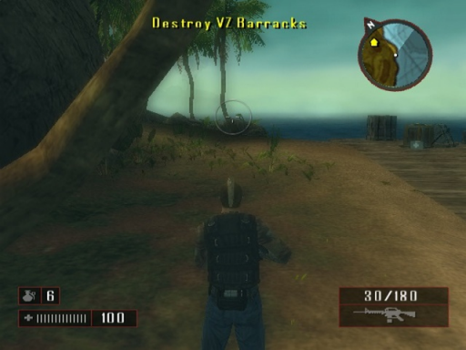 Gameplay screenshot for Mercenaries 2: World in Flames