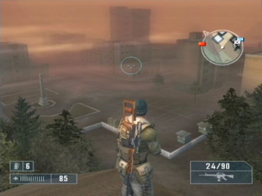 Gameplay screenshot for Mercenaries