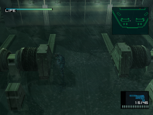 Gameplay screenshot for Metal Gear Solid 2: Substance