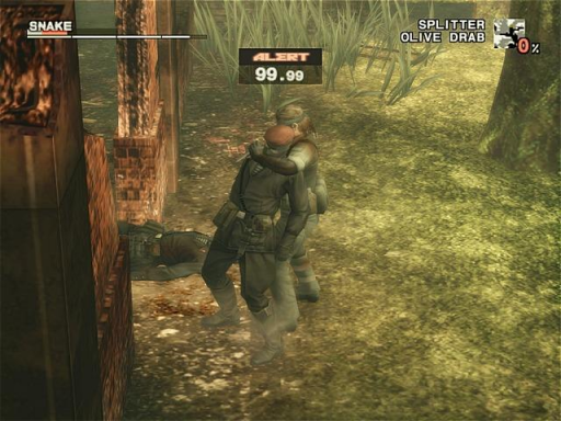Gameplay screenshot for Metal Gear Solid 3: Snake Eater