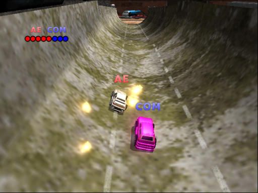 Gameplay screenshot for Micro Machines v4