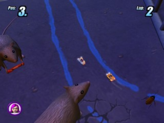 Gameplay screenshot for Micro Machines