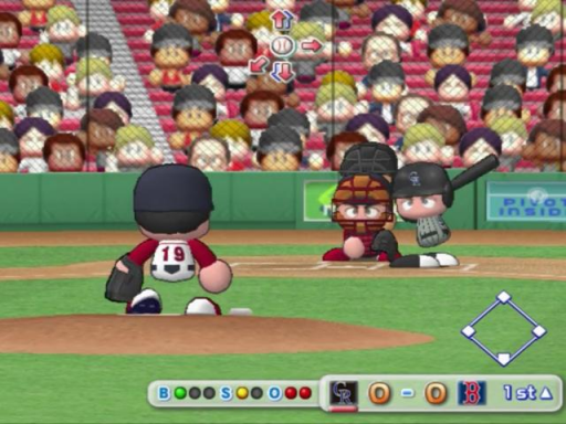 Gameplay screenshot for MLB Power Pros 2008