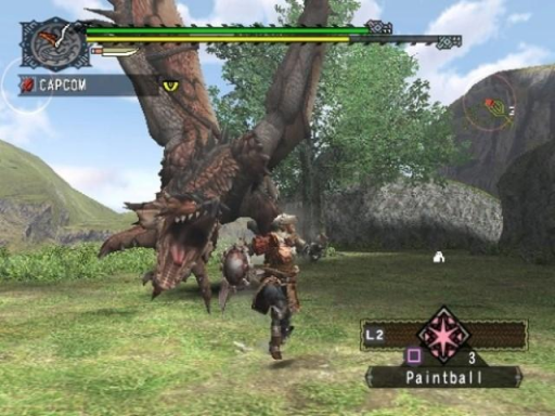 Gameplay screenshot for Monster Hunter