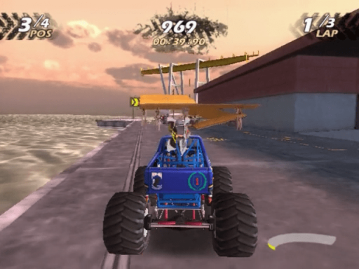 Gameplay screenshot for Monster Jam: Maximum Destruction