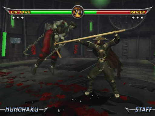 Gameplay screenshot for Mortal Kombat: Armageddon