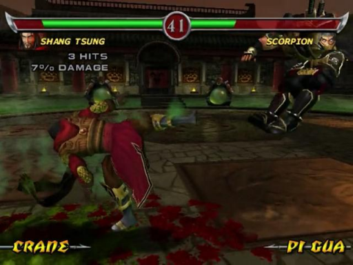 Gameplay screenshot for Mortal Kombat: Deadly Alliance