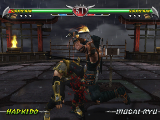 Gameplay screenshot for Mortal Kombat: Deception
