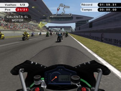 Gameplay screenshot for MotoGP '07