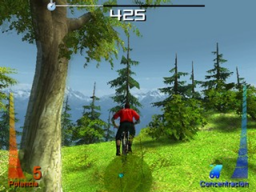 Gameplay screenshot for Mountain Bike Adrenaline