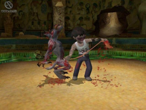 Gameplay screenshot for MTV Celebrity Deathmatch