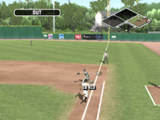 Gameplay screenshot for MVP 07 NCAA Baseball
