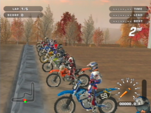 Gameplay screenshot for MX Unleashed
