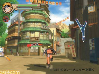 Gameplay screenshot for Naruto Shippuden: Ultimate Ninja 4