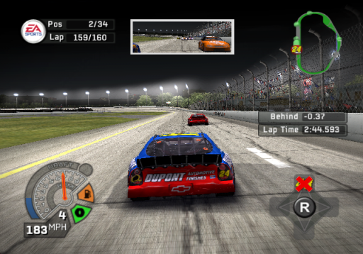 Gameplay screenshot for NASCAR 06: Total Team Control