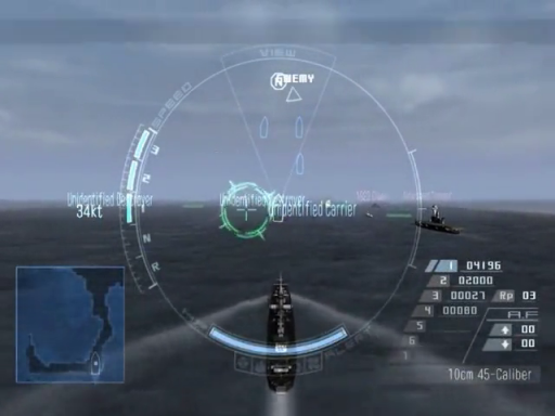 Gameplay screenshot for Naval Ops: Warship Gunner