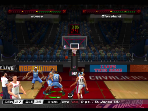 Gameplay screenshot for NBA 06