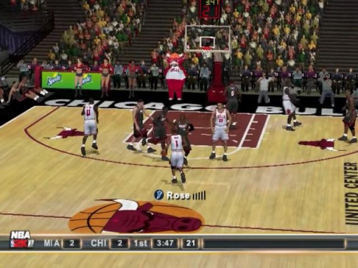 Gameplay screenshot for NBA 2K11