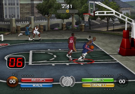 Gameplay screenshot for NBA Ballers: Phenom