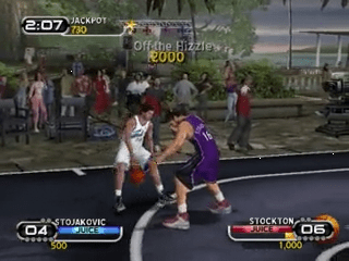 Gameplay screenshot for NBA Ballers