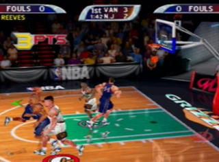 Gameplay screenshot for NBA Hoopz