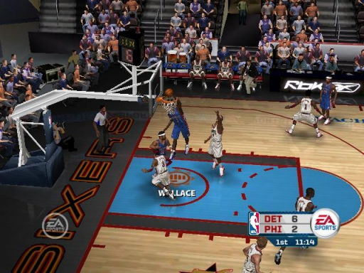 Gameplay screenshot for NBA Live 06