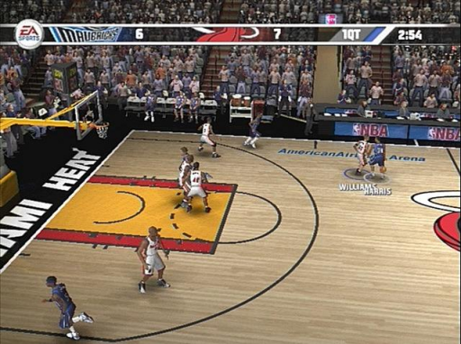Gameplay screenshot for NBA Live 07