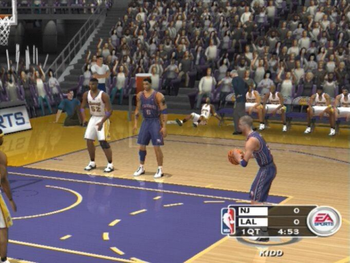 Gameplay screenshot for NBA Live 2003