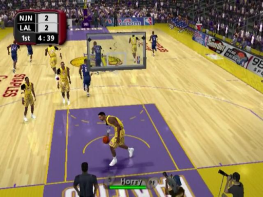 Gameplay screenshot for NBA ShootOut 2003