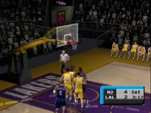 Gameplay screenshot for NBA Starting Five