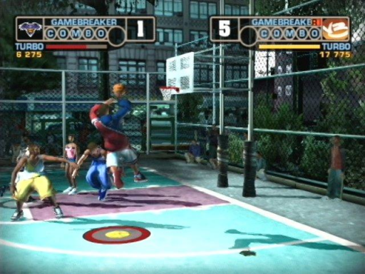 Gameplay screenshot for NBA Street V3