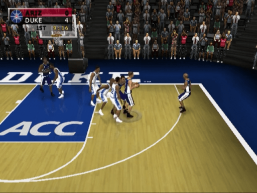Gameplay screenshot for NCAA Final Four 2002