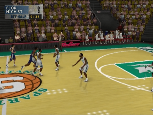 Gameplay screenshot for NCAA Final Four 2004